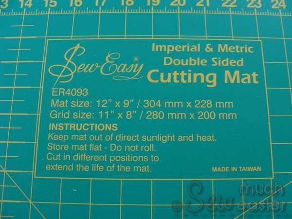 Self Healing Cutting Mat, Greenie Double Sided Cutting Mat