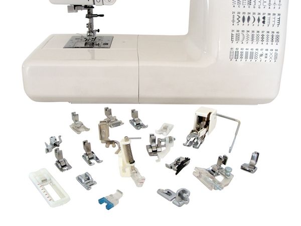 Fits Low Shank Domestic Sewing Machines. Sewing Machine Presser Foot with Adjustable Guide 