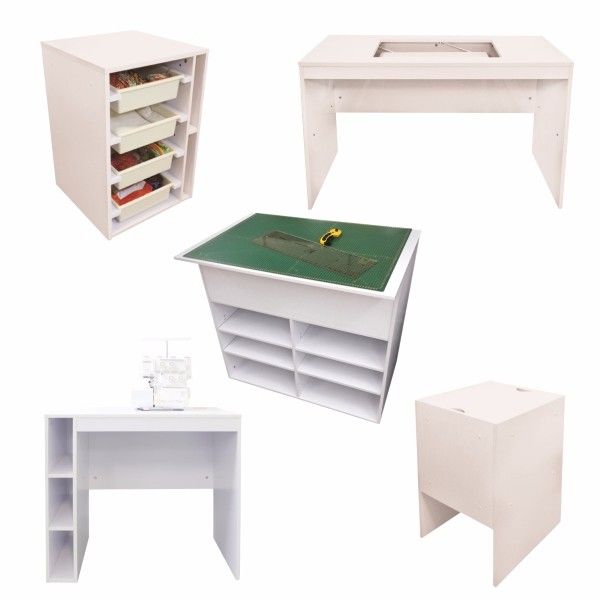 Tailormade Elements Flat Pack Sewing Cabinets Desk Drawers