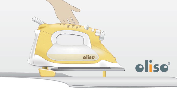 Oliso Pro Smart Iron with iTouch (TG1100 for Australia) Pink - Janome  Sewing Centre Everton Park