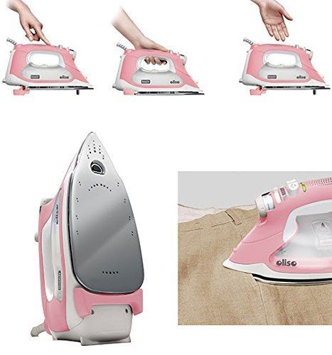 Oliso Pro Smart Iron with iTouch (TG1100 for Australia) Pink - Janome  Sewing Centre Everton Park