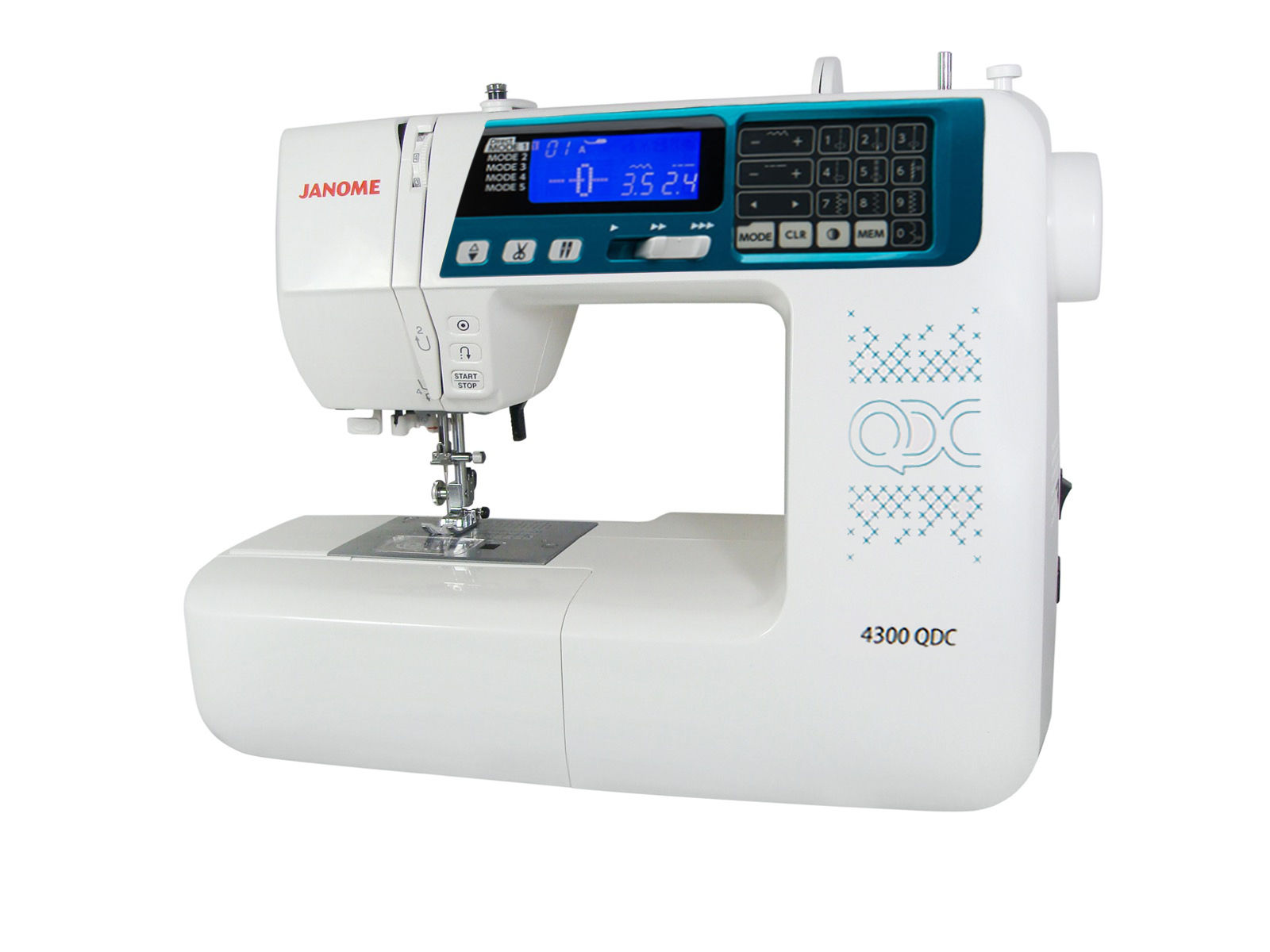 Janome 4300QDC Quilting Sewing Machine Sew Much Easier