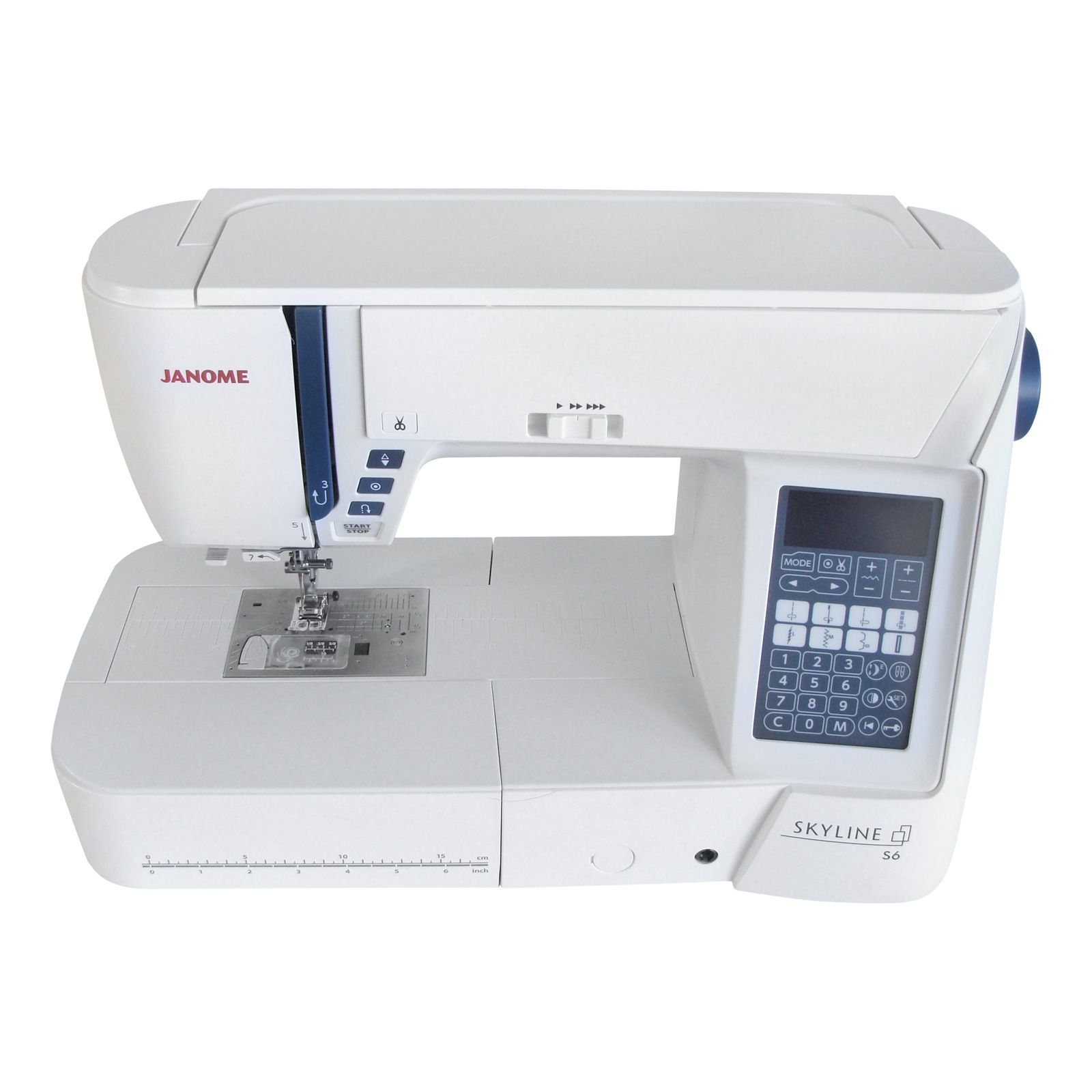 Janome Skyline S6 Sewing Quilting Machine with Builtin Walking Foot