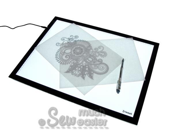 A3 Light Box Light Pad Aluminium Frame Touch Dimmer 11W Super Bright