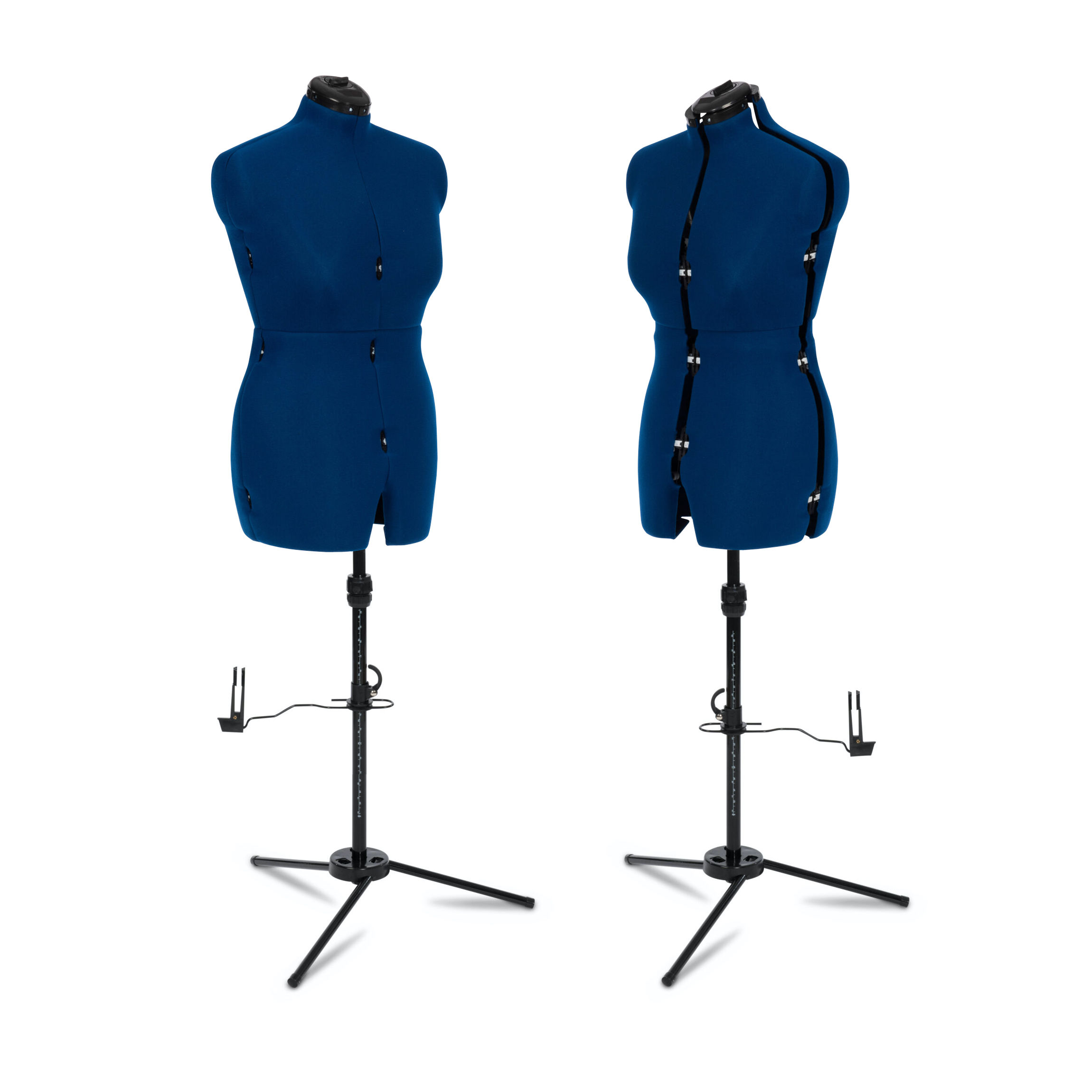 Adjustable Dressmaker's Mannequin - Medium Blue