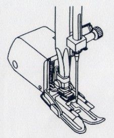 YEQIN Even Feed Walking Foot Fits Brother Singer Janome Elna And More Low  Shank Sewing Machine (7mm) #214874013