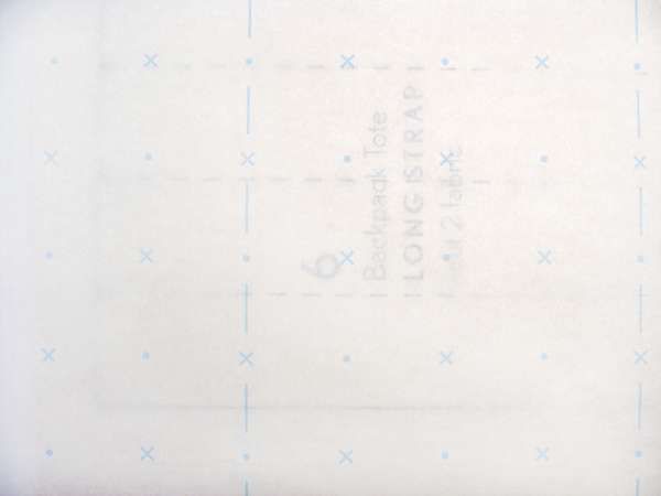 91cm / 122cm Dot and Cross Pattern Cutting Paper 20mm Spacing