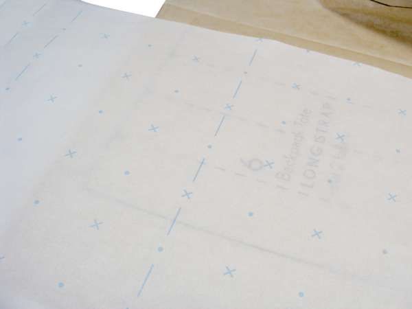 91cm / 122cm Dot and Cross Pattern Cutting Paper 20mm Spacing