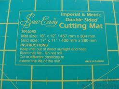 A3 Cutting Mat 18 x 12 Grey Craft Mat Non-Slip Cutting Board