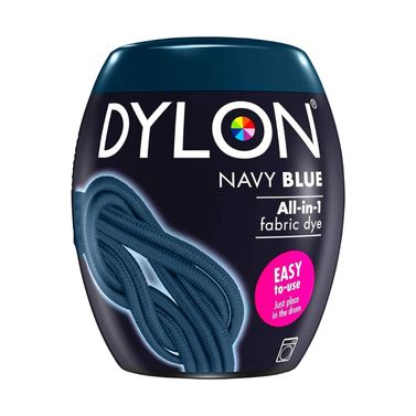 Dylon Navy Blue Fabric Dye - Machine Dye Pod