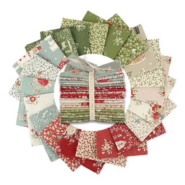 Tilda Fabric - Merry Little Christmas Fat Quarter 1/4 Bundle