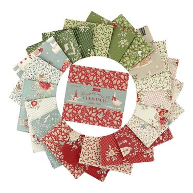 Tilda Fabric - Merry Little Christmas 5 inch Charm Pack