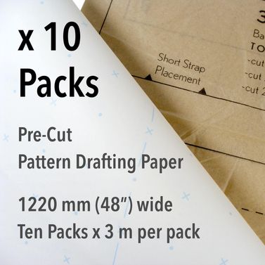 Patternmaking Paper Dot and Cross - 10 packs
