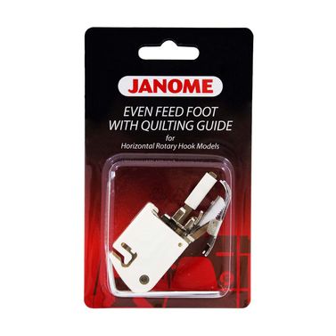 Janome EvenFeed Walking Foot 200-311-003 with Quilting Guide (Suits Low Shank 7mm machines)