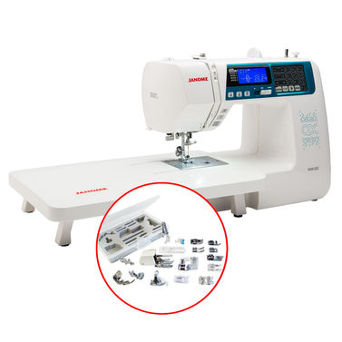 Janome 4300QDC Sewing Machine + The Ultimate Feet Set