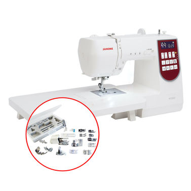 Janome DM7200 Sewing Machine + The Ultimate Feet Set