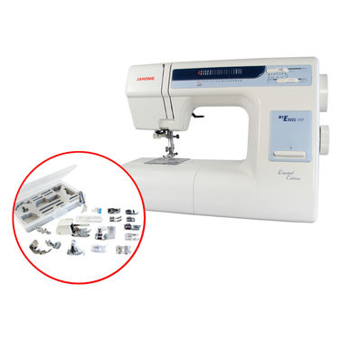 Janome My Excel 18W Heavy Duty Sewing Machine + The Ultimate Feet Set