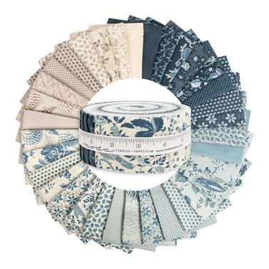 Moda Bleu de France by French General - Jelly Roll in Blues