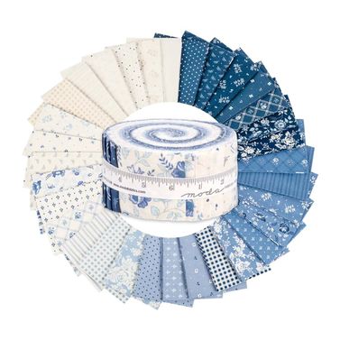 Moda Blueberry Delight by Bunny Hill Designs - Jelly Roll
