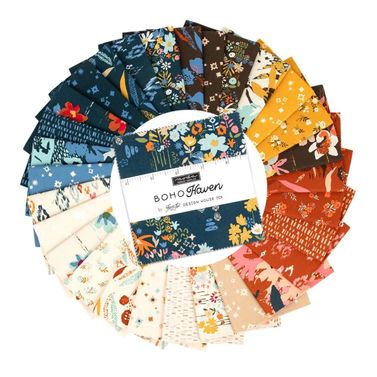 Moda Fabric Boho Haven by Fancy That  - Charm Pack