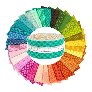 Moda Fabric Scenery by Elizabeth Hartman - Jelly Roll