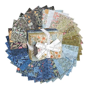 Moda William Morris Meadow by Barbara Brackman - Fat Quarter Bundle