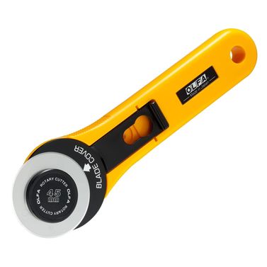 Olfa 45mm Straight Handle Rotary Cutter (RTY-2G) – with Endurance Blade