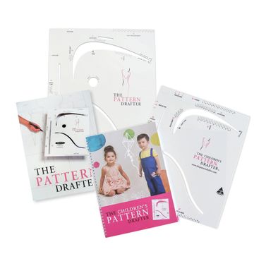 The Pattern Drafter Package - Easy Pattern Making System for Everyone (Ladies, Men & Kids) + Carry Bag