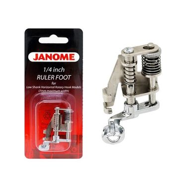 Janome Ruler Work Foot (202-442-000) for Low Shank Top Loading Models