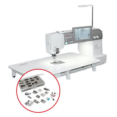 Janome Continental M7 Professional + The 9mm Ultimate Feet Set