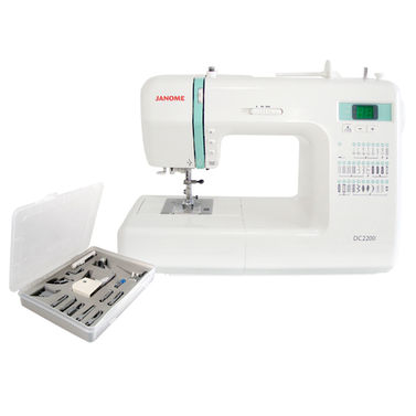 Janome DC2200 Sewing Machine + 15-Piece Presser Feet Set