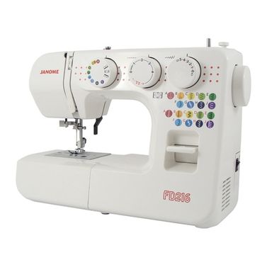 Janome FD216 Basic Mechanical Sewing Machine - Best for Budget