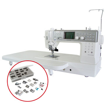Janome Memory Craft MC6700P Semi-Industrial + The 9mm Ultimate Feet Set