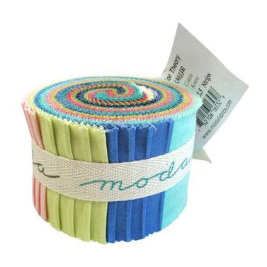 Moda Color Theory Ombre by V and Co - Junior Jelly Roll
