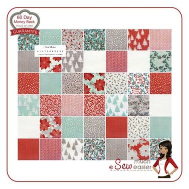Moda Winterberry by Kate and Birdie - Charm Pack