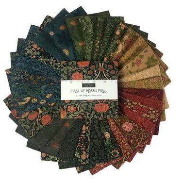 Moda Best of Morris (Fall) by William Morris - Charm Pack