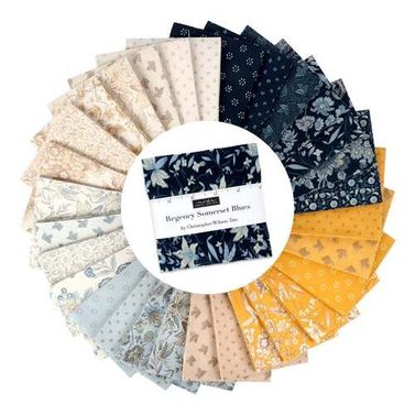 Moda Regency Somerset Blues - Charm Pack