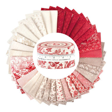 Moda Cranberries and Cream by 3 Sisters - Jelly Roll