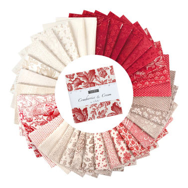 Moda Cranberries and Cream by 3 Sisters - Charm Pack