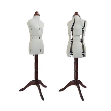 Adjustoform Lady Valet Mannequin Petite Size 6 - 12 in Natural