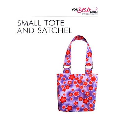 Small Tote Bag Pattern by You Sew Girl
