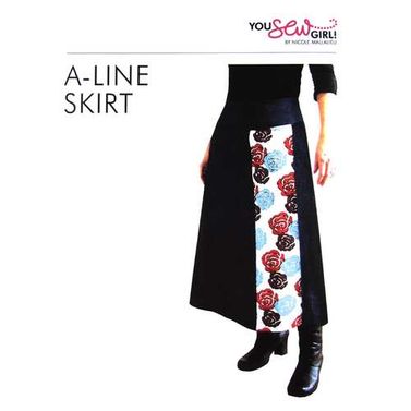 A Line Skirt Pattern by You Sew Girl