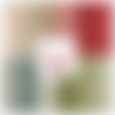 Tilda Fabric - Merry Little Christmas Eve & Noel Blender Fat Quarter 1/4 Bundle