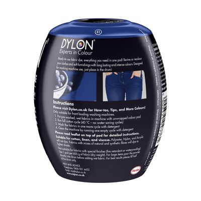 Dylon Jeans Blue Denim Fabric Dye - Machine Dye Pod