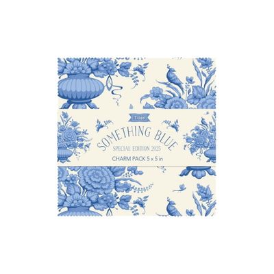 Tilda Fabric - Something Blue 5 inch Charm Pack
