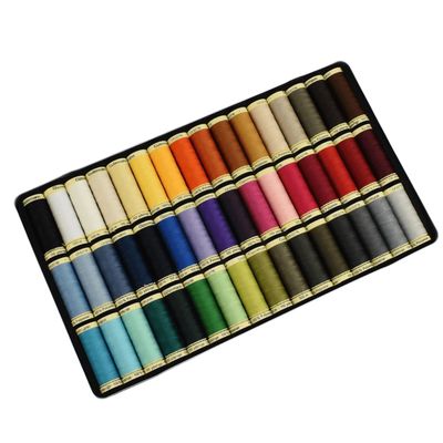 Gutermann Sew-All Polyester Sewing Thread in Nostalgic Box - 48 Reels