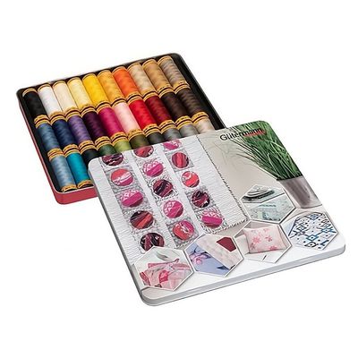 Gutermann 100% Mercerised Cotton Sewing Thread Box - 30 Reels