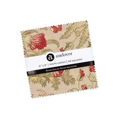 Forest Glen Charm Pack by Renee Nanneman for Andover Fabrics
