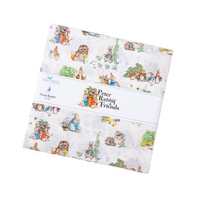 Peter Rabbit & Friends by Riley Blake Designs - Layer Cake / 10" inch Squares