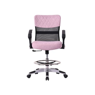 Horn Lux-i Sewing Arm Chair - for Adjustable Height Sewing & Cutting - Pink